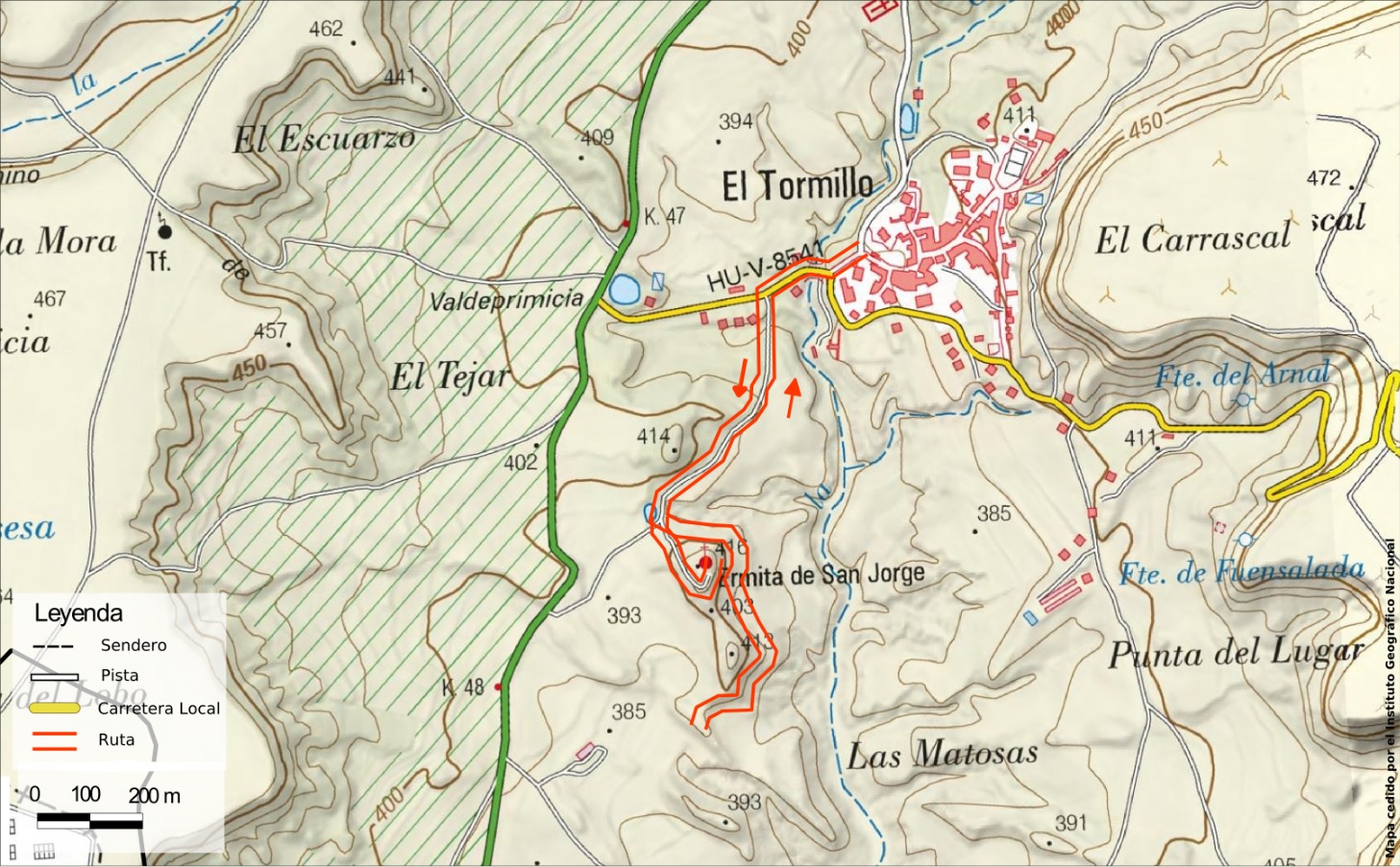 sasos mapa